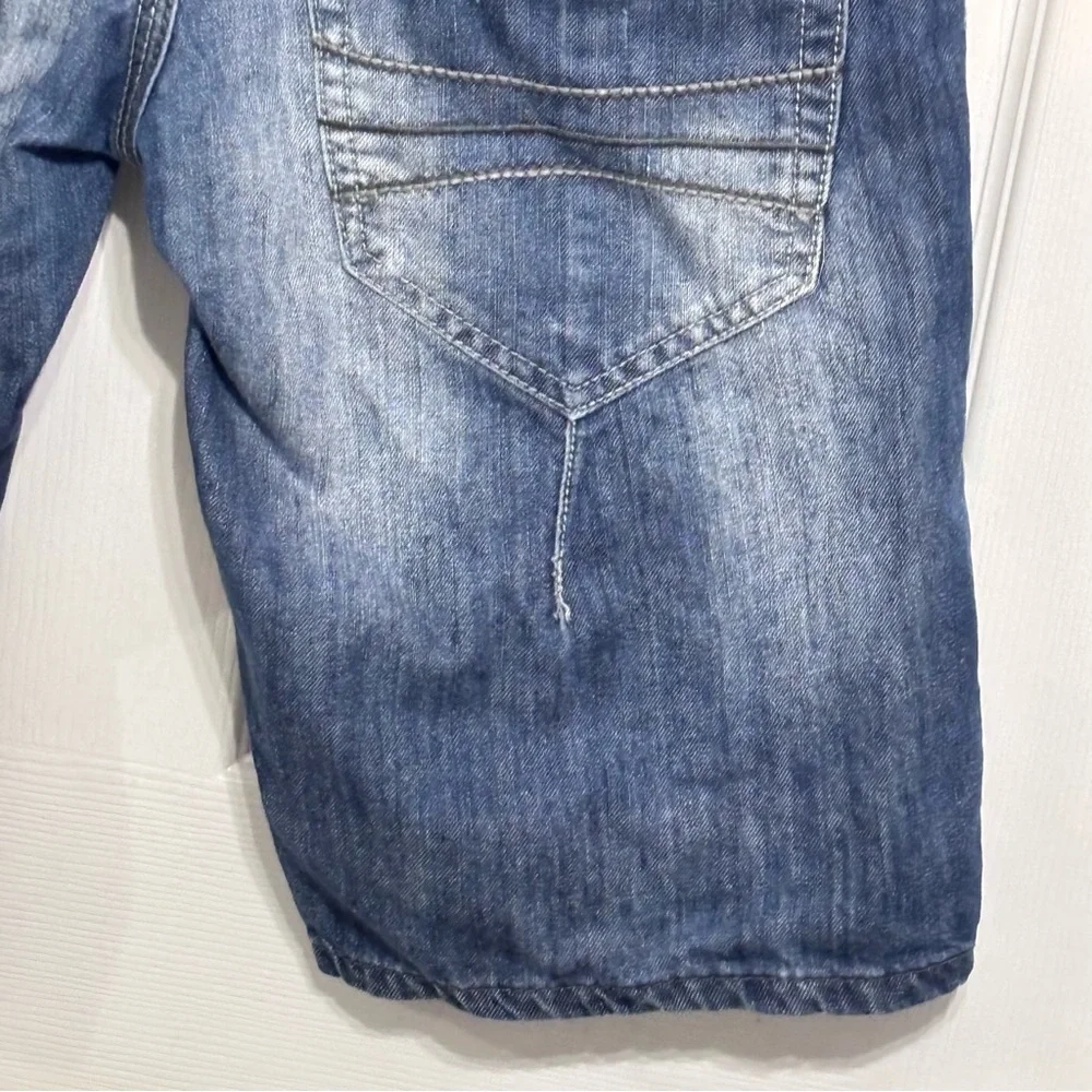 Original Denim Brand JVZ Men's Medium Wash Blue Denim Jeans Shorts Waist 31